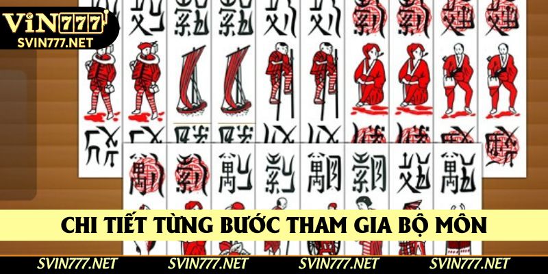 Chi tiết từng bước tham gia bộ môn Chi tiết từng bước tham gia bộ môn
