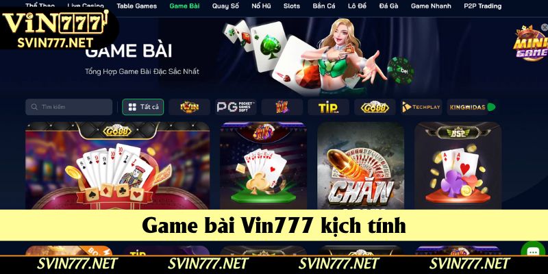 Game bài cung cấp loạt trò chơi với cơ chế đổi thưởng gay cấn. Game bài cung cấp loạt trò chơi với cơ chế đổi thưởng gay cấn.